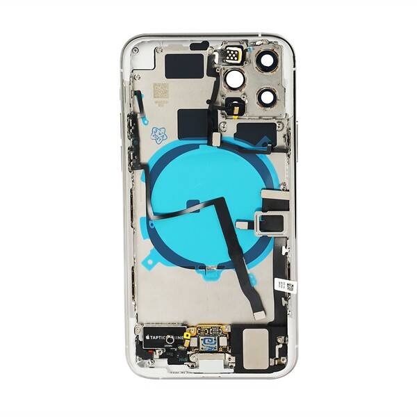 Apple Uyumlu iPhone 11 Pro Kasa Kapak Beyaz Dolu