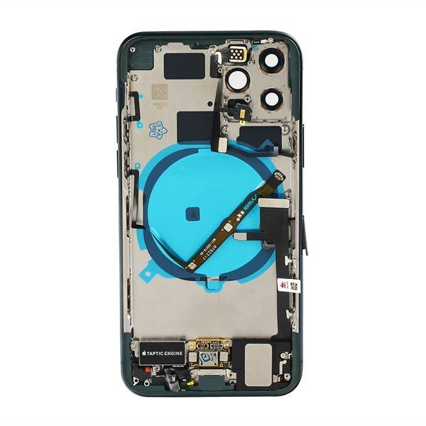 Apple Uyumlu iPhone 11 Pro Kasa Kapak Yeşil Dolu