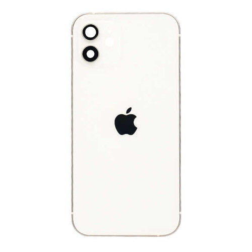 Apple Uyumlu iPhone 12 Kasa Kapak Beyaz Boş - Thumbnail