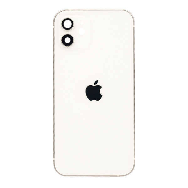 Apple Uyumlu iPhone 12 Kasa Kapak Beyaz Boş