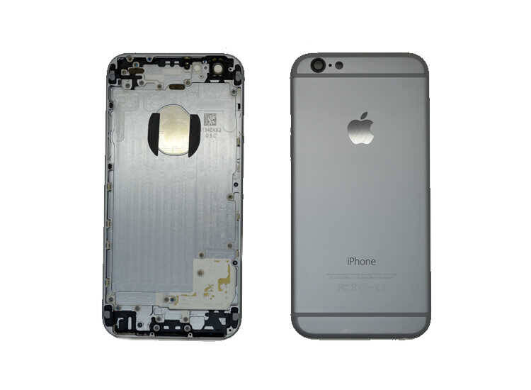 Apple Uyumlu iPhone 6 Kasa Siyah Boş