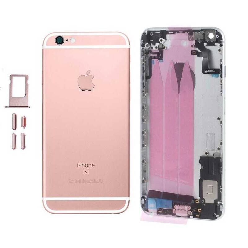 Apple Uyumlu iPhone 6s Kasa Rose Dolu