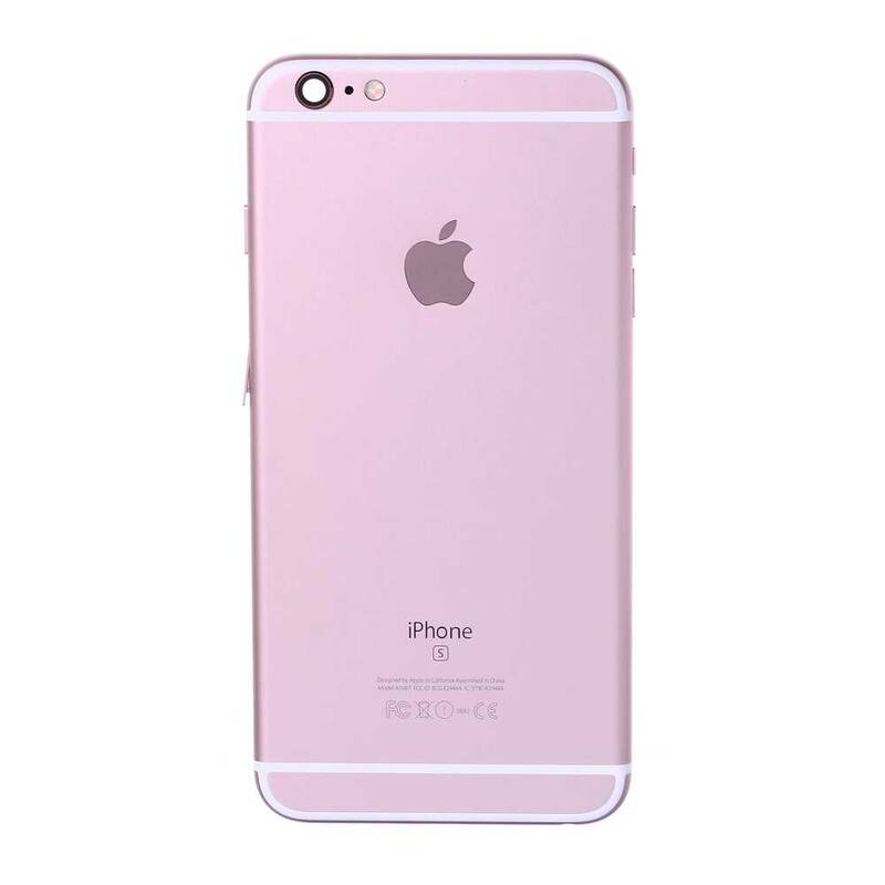 Apple Uyumlu iPhone 6s Plus Kasa Rose Dolu