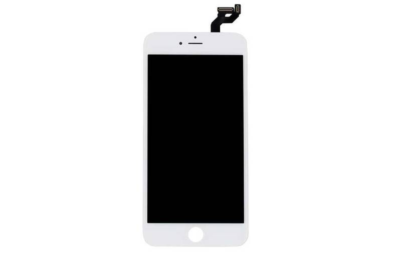 Apple Uyumlu iPhone 6s Plus Lcd Ekran Beyaz Revize