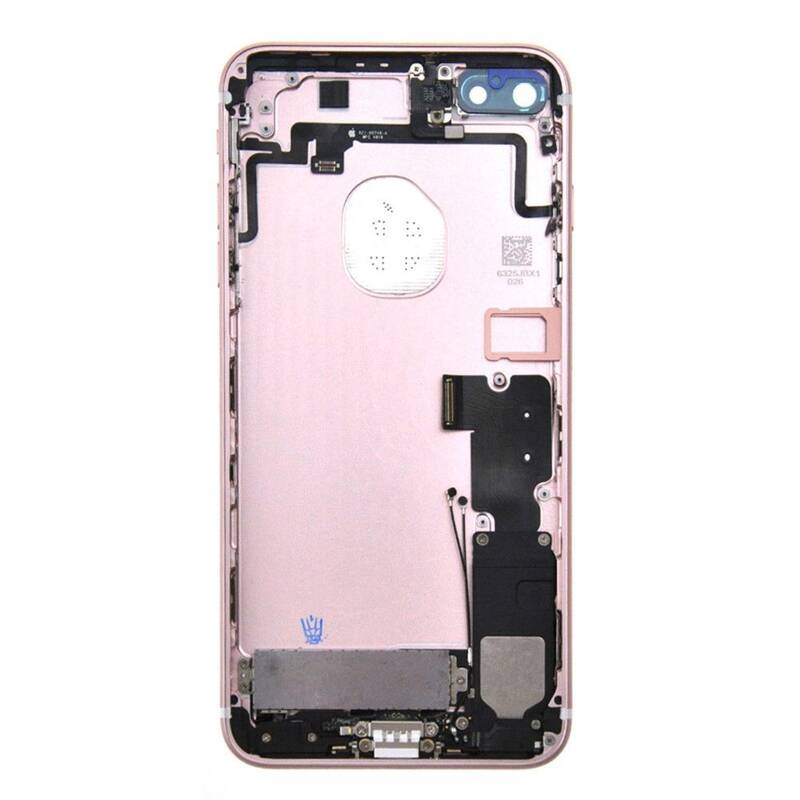 Apple Uyumlu iPhone 7 Plus Kasa Rose Dolu