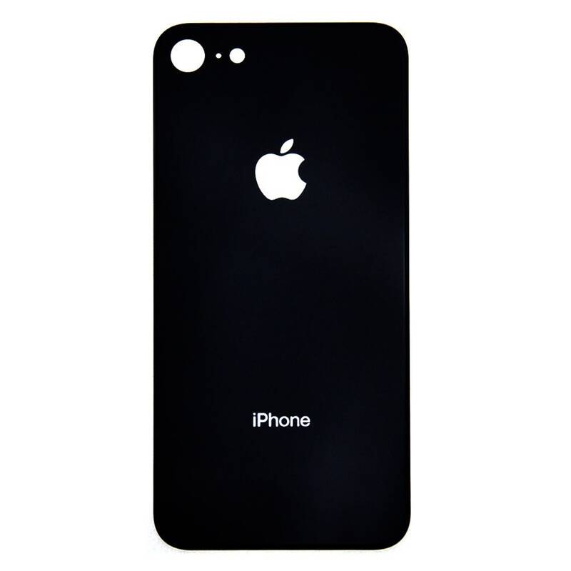 Apple Uyumlu iPhone 8 Arka Kapak Siyah