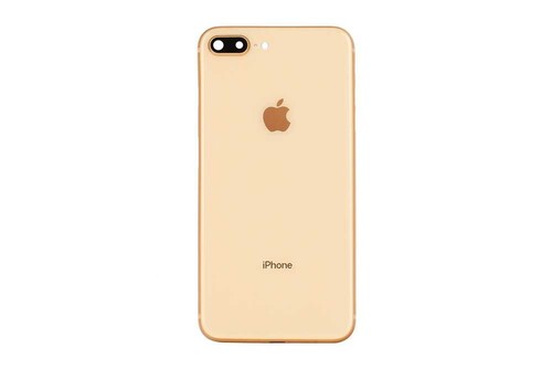 Apple Uyumlu iPhone 8 Plus Kasa Kapak Gold Boş - Thumbnail