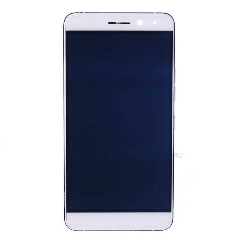 General Mobile Uyumlu Discovery Gm5 Plus Lcd Ekran Beyaz Çıtalı