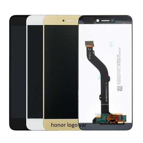 Huawei Honor Uyumlu 8 Lite Lcd Ekran Gold Çıtasız - Thumbnail