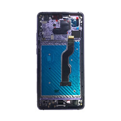 Huawei Uyumlu Mate 20 Pro Lcd Ekran Siyah Çıtalı - Thumbnail