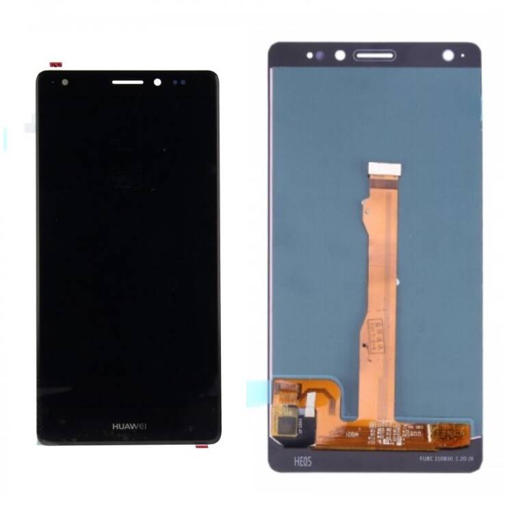 Huawei Uyumlu Mate S Lcd Ekran Siyah Çıtasız