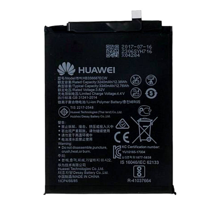 Huawei Uyumlu Nova 3i Batarya Hb356687ecw