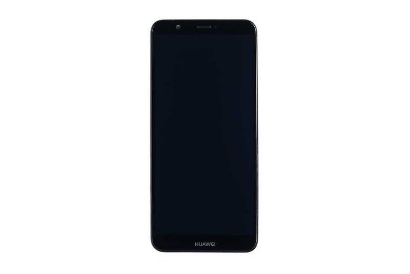 Huawei Uyumlu P Smart Lcd Ekran Siyah Çıtalı