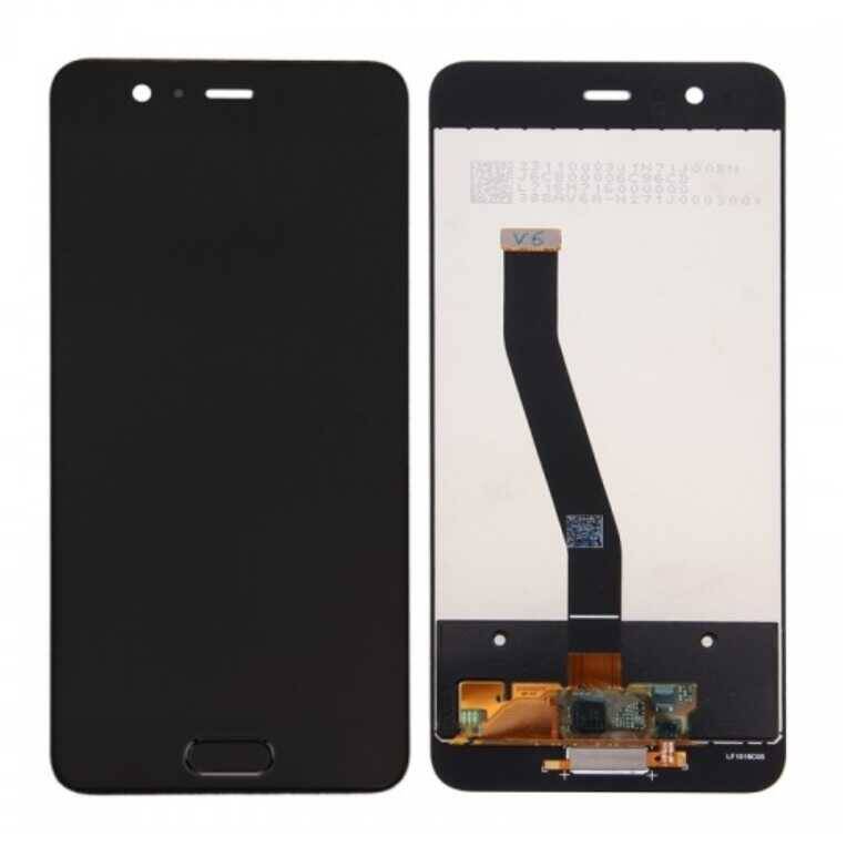 Huawei Uyumlu P10 Lcd Ekran Siyah Çıtasız