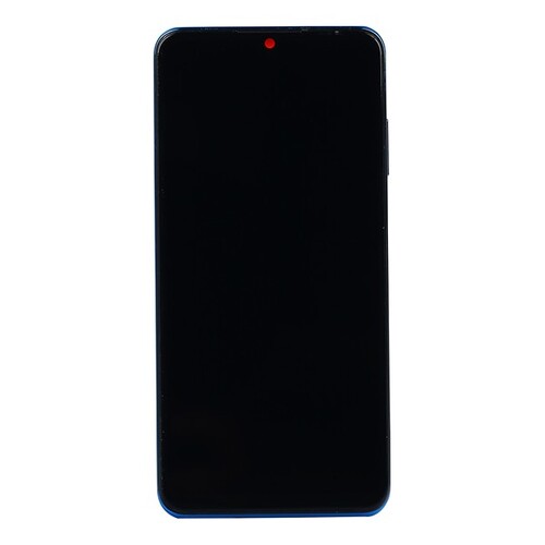 Huawei Uyumlu P30 Lite Lcd Ekran Mavi Çıtalı 48mp - Thumbnail