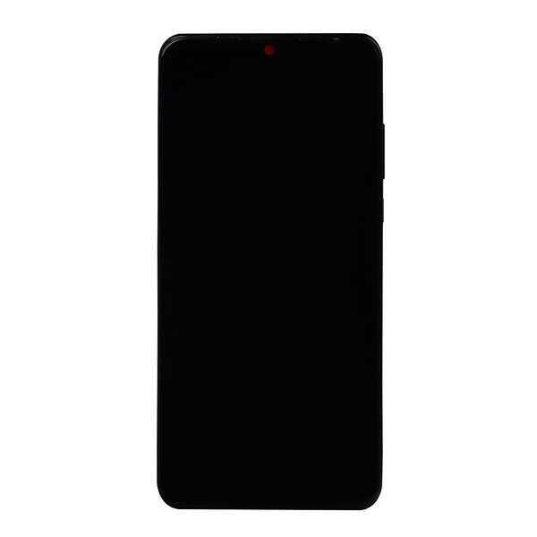 Huawei Uyumlu P30 Lite Lcd Ekran Siyah Çıtalı 48mp