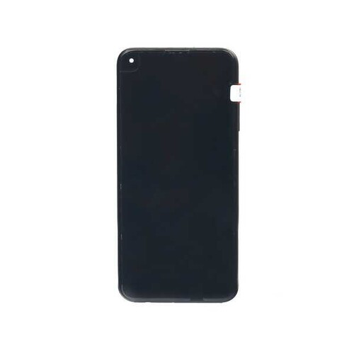 Huawei Uyumlu P40 Lite E Lcd Ekran Siyah Çıtalı Servis - Thumbnail
