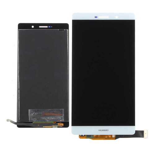 Huawei Uyumlu P8 Max Lcd Ekran Beyaz Çıtasız - Thumbnail