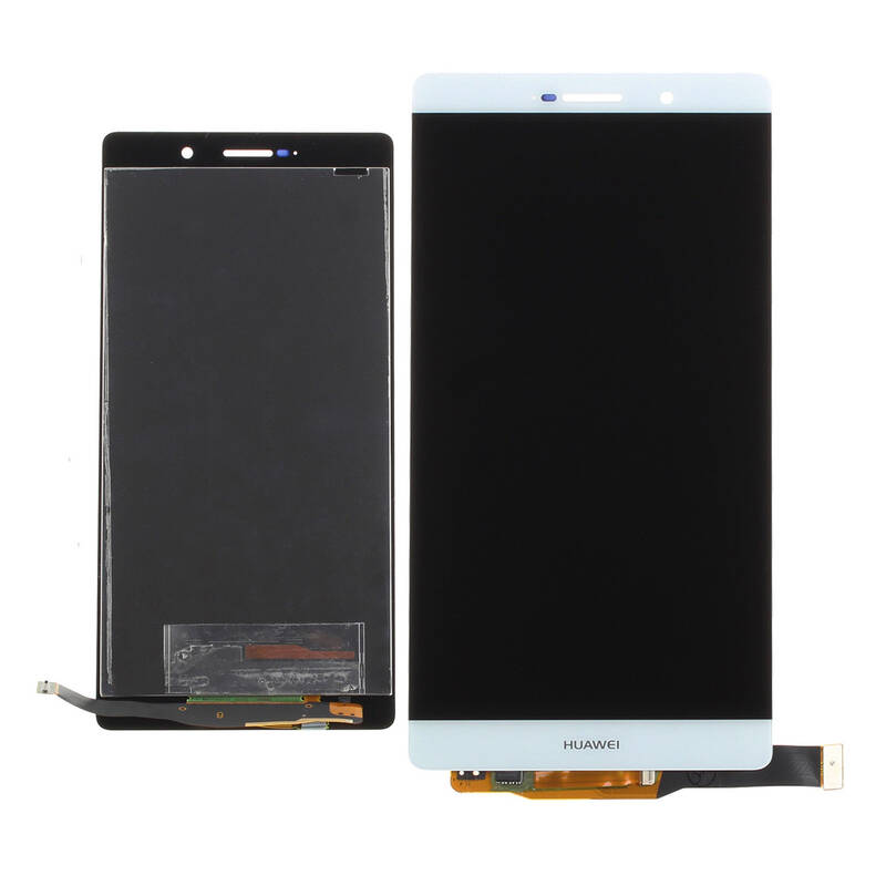Huawei Uyumlu P8 Max Lcd Ekran Beyaz Çıtasız