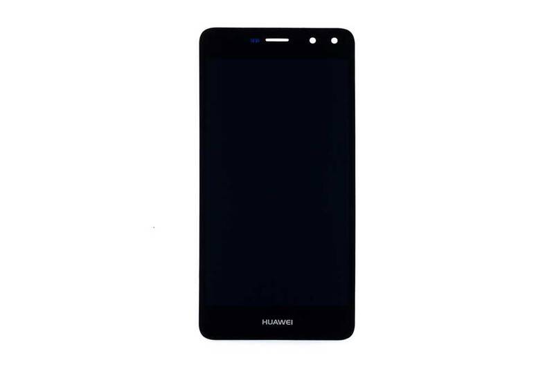 Huawei Uyumlu Y6 2017 Lcd Ekran Siyah Çıtasız