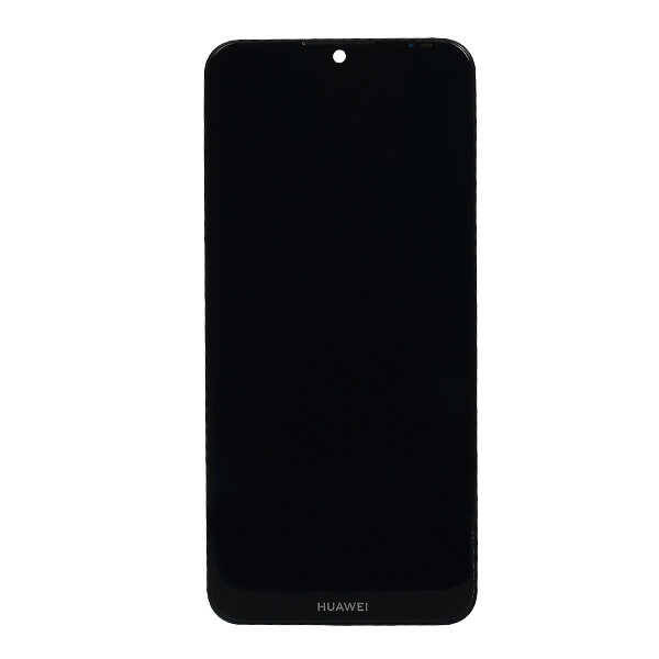 Huawei Uyumlu Y6 2019 Lcd Ekran Siyah Çıtalı Servis