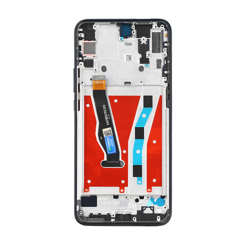 Huawei Uyumlu Y9 Prime 2019 Lcd Ekran Siyah Çıtalı - Thumbnail