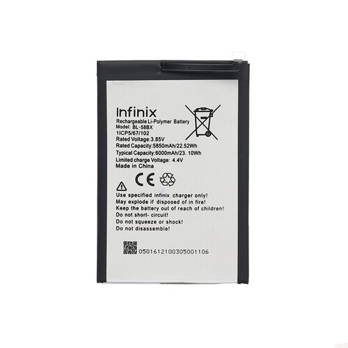 Infinix Uyumlu Hot 10 Play Batarya Bl-58bx - Thumbnail