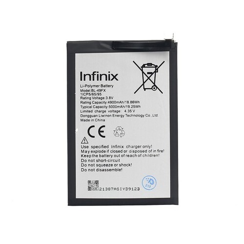 Infinix Uyumlu Hot 9 Pro Batarya Bl-49fx - Thumbnail