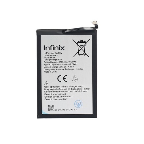 Infinix Uyumlu Note 8 Batarya Bl-51bx - Thumbnail