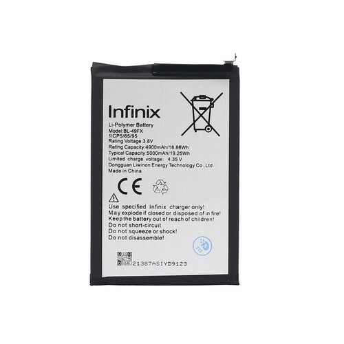 Infinix Uyumlu Smart 5 Batarya Bl-49fx - Thumbnail