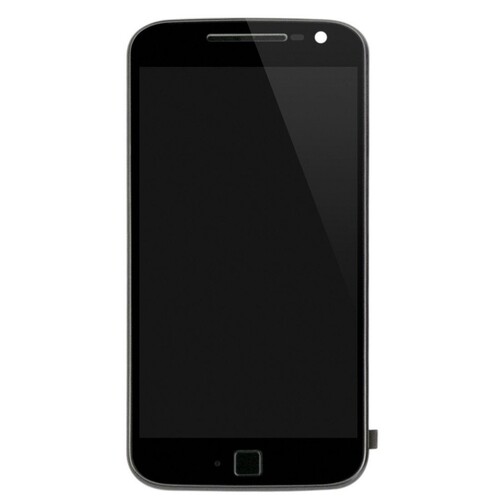 Motorola Uyumlu Moto G4 Plus Lcd Ekran Siyah Çıtalı - Thumbnail