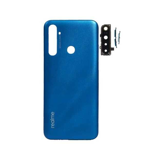 Realme Uyumlu 5i Kasa Kapak Mavi