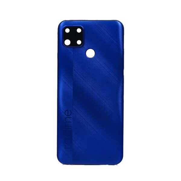 Realme Uyumlu C25 Arka Kapak Mavi