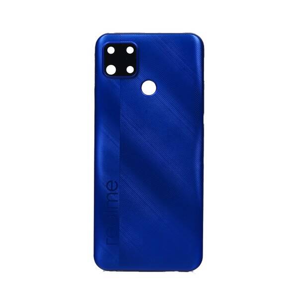 Realme Uyumlu C25 Arka Kapak Mavi