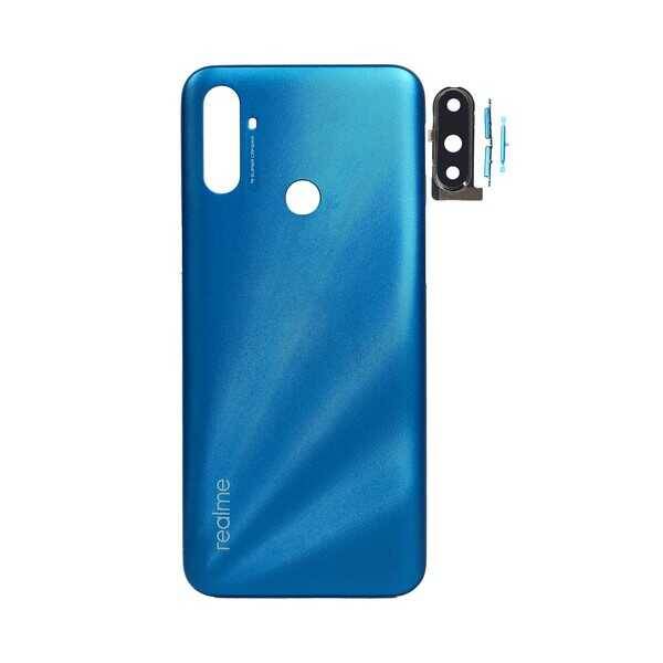 Realme Uyumlu C3 Kasa Kapak Mavi