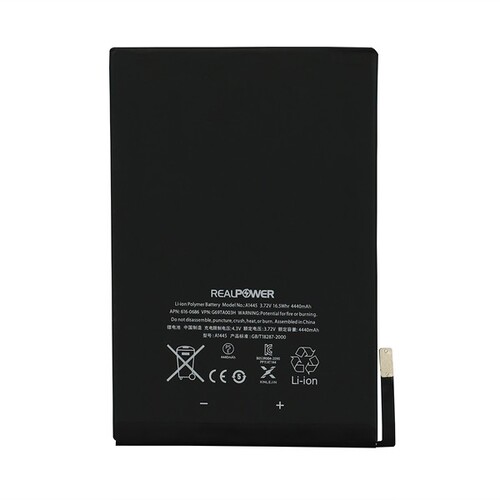 RealPower Apple Uyumlu iPad Mini Batarya 4440mah - Thumbnail