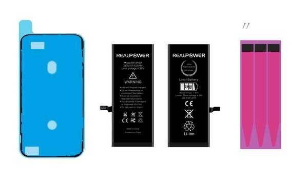 RealPower Apple Uyumlu iPhone 6 Plus Yüksek Kapasiteli Batarya 3700mah