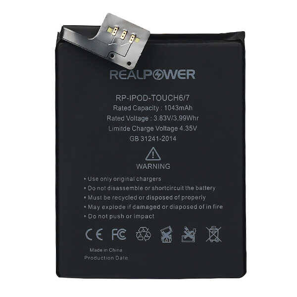 RealPower Apple Uyumlu iPod Touch 7 Batarya