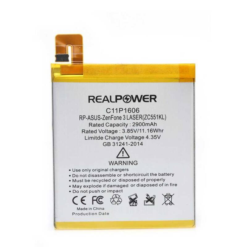 RealPower Asus Uyumlu Zenfone 3 Laser Batarya