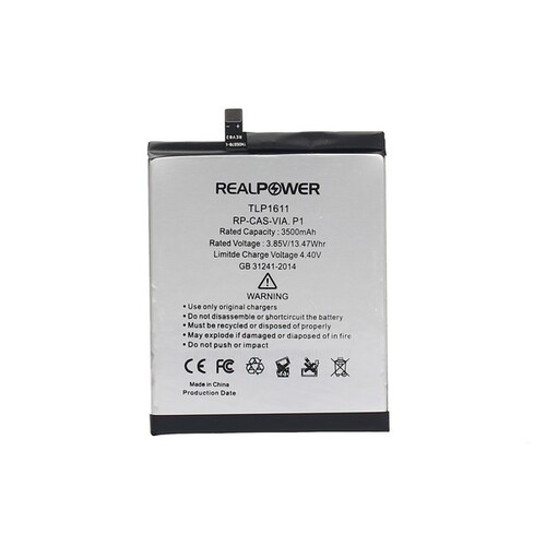 RealPower Casper Uyumlu Via P1 Batarya 3000mAh - Thumbnail