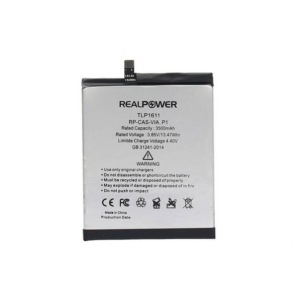 RealPower Casper Uyumlu Via P1 Batarya 3000mAh