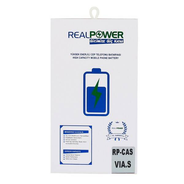 RealPower Casper Uyumlu Via S Batarya 3500mAh