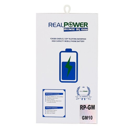 RealPower General Mobile Uyumlu Discovery Gm10 Batarya 1800mAh - Thumbnail