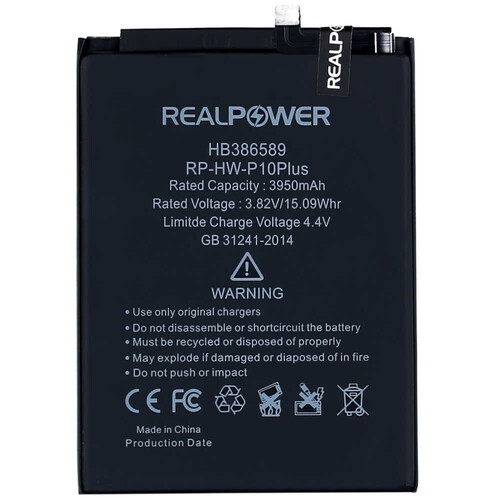 RealPower Huawei Uyumlu Mate 20 Batarya Pil - Thumbnail