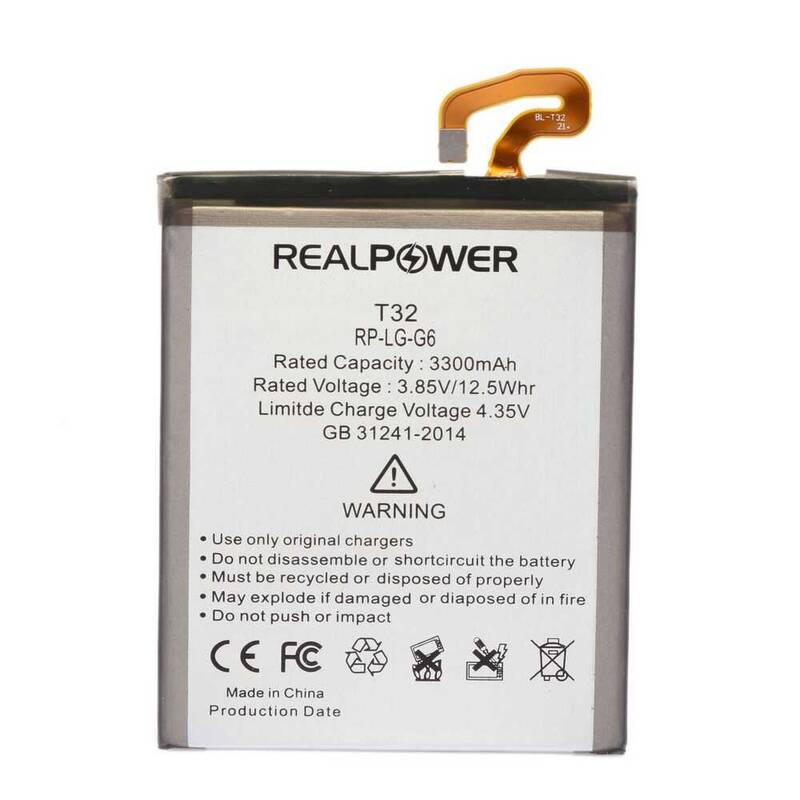 RealPower Lg Uyumlu G6 H870 Batarya 3300mAh