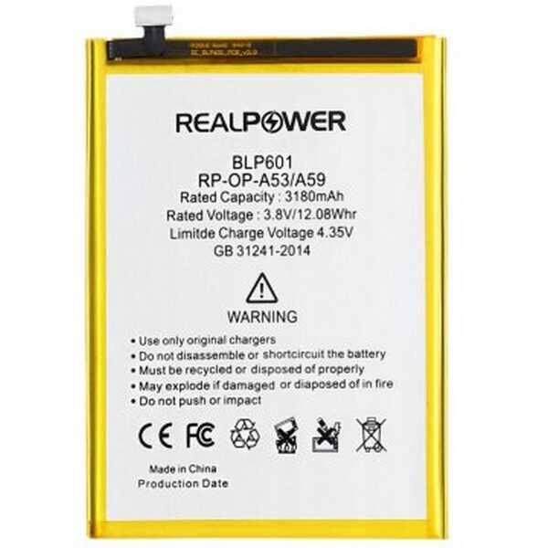 RealPower Oppo Uyumlu A73 Batarya 3115mAh