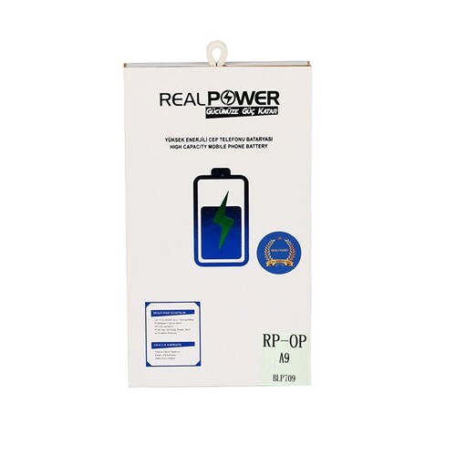 RealPower Oppo Uyumlu A9 Batarya 4100mah - Thumbnail