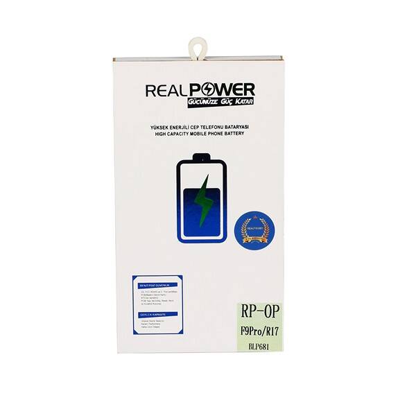 RealPower Oppo Uyumlu R17 Batarya 3615mah