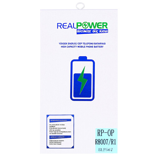 RealPower Oppo Uyumlu R8007 Batarya 2610mah - Thumbnail