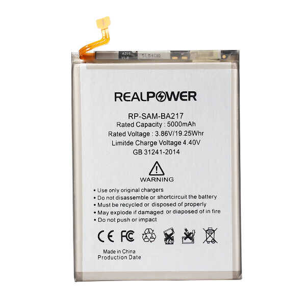 RealPower Samsung Uyumlu Galaxy M12 M127 Batarya 5000mah